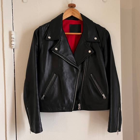 Levi’s Real Leather Classic Moto Jacket - Picture 1 of 6